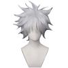 Hunter x Hunter Killua Zoldyck Cosplay Costume Number 99 Badge Halloween Christmas Party Cosplay Suit Shirt Short White Wig