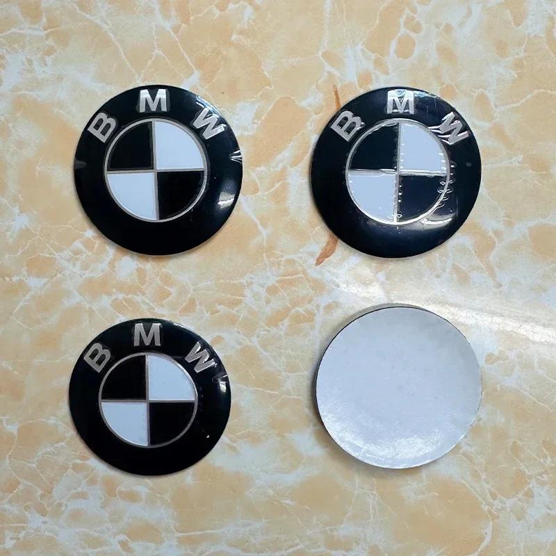 For BMW Hot 2025 56mm 65mm Car Badge Wheel Center Cover Stickers Hub Caps Decal For BMW M M3 X5 X1 X3 E46 E90 E39 F10 F20 F30 G2