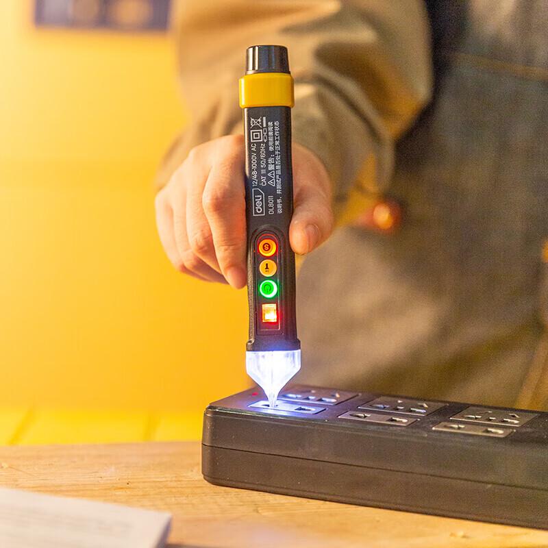 Deli DL8011 Smart Non-Contact Voltage Tester Pen