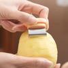 2 в 1 Очиститель чеснока, Ручной инструмент для очистки, Зажимы для очистки чеснока с нескользящей ручкой, Инструмент для очистки овощей