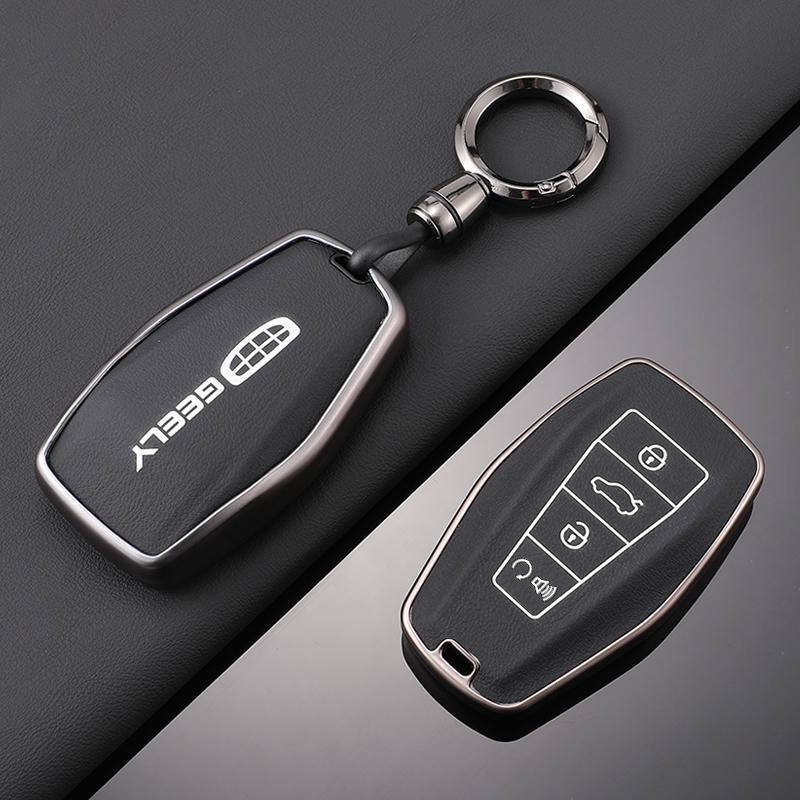 Совместимый чехол для ключей для автомобилей Geely Emgrand, Xingrui, Boyue PRO, Xingyue L, Xingyuan Galaxy L7/L6 и Bin Yue