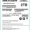 HIKVISION WD 2TB Surveillance Hard Drive