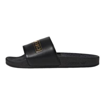 Circoloco x Adilette Slide Сообщество и Инклюзивность Унисекс Кроссовки Черный Основной черный Золотистый металлик HQ3617