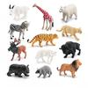 Pvc Chameleon Elephant Lion Figurines Set With Static Design For Classroom Teaching And Home Decor
