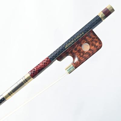 Смычок для виолончели из углеродного волокна Snake Wood Frog ARTIGIANO&VIOLIN AW-203