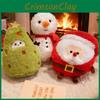 Doll Plush Christmas Pp Cotton Filling Soft Crystal Material Gift Home Ornament