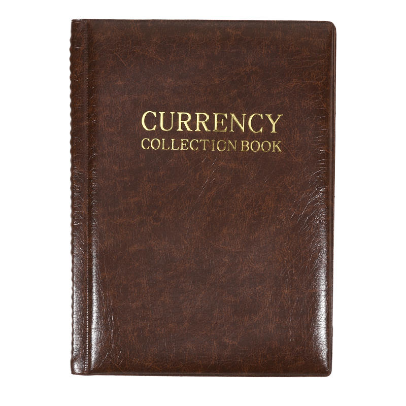 Альбом для коллекционирования банкнот с 30 отделениями, переплет, портативный, 10 внутренних страниц, альбом для хранения бумажных денег и валюты