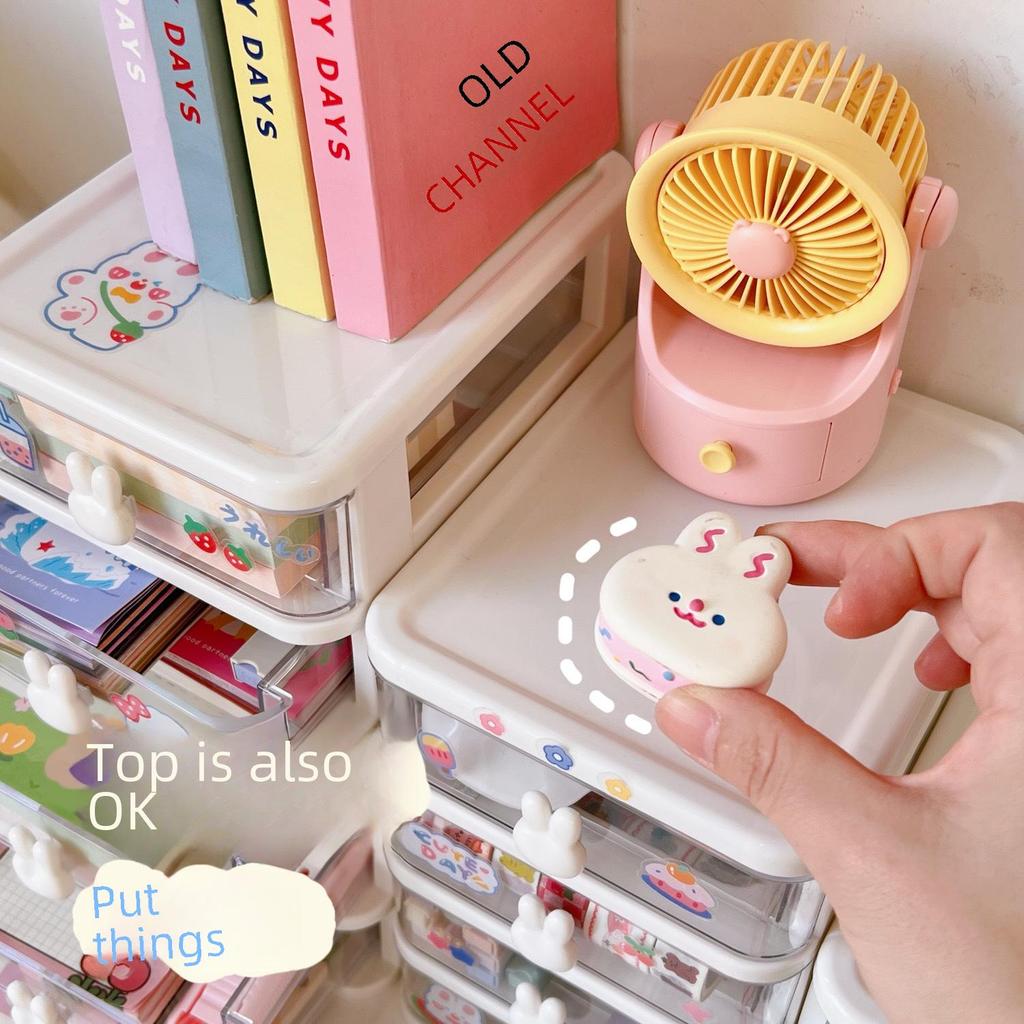 Простой ящик для хранения канцелярских принадлежностей и косметики для письменного стола и общежития