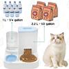 Диспенсер для воды для домашних животных, большая емкость, сухое и влажное разделение, кормление, автоматическая поилка для воды, интеграция водяных собак, зерно для кошек, плата Y9P8