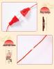 2026 New Year String Lights: Red Lanterns & Colored Curtain Lights for Spring Festival Balcony Decor