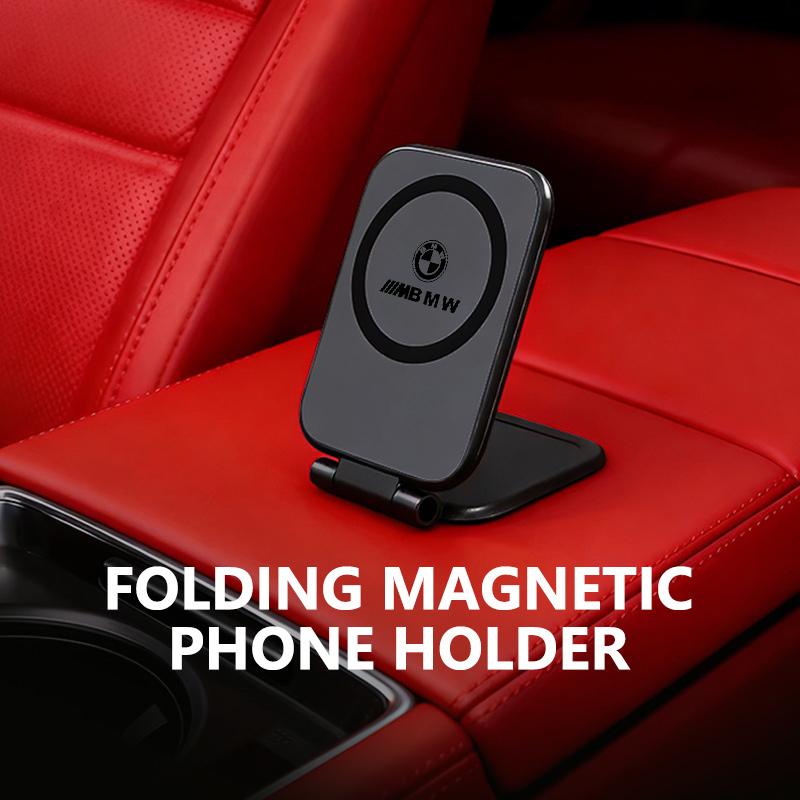 Car Phone Holder Magnetic Foldable Air Vent Mount Stand Universal For BMW X3 X5 M5 M3 E46 E90 E60 F10 E39 F30 E36 G30 E87 E70 VM4