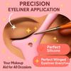 2025 Silicone Eyeliner Stencils Wing Tips Marscara Drawing Lipstick Wearing Aid Face Cream Mask Applicator Makeup Tool Resusable