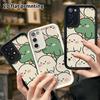 Чехол для телефона: 2D плоский защитный чехол для Samsung Galaxy A34 A35 M05 M06 S20 S22 S21 FE Plus 5G, мультяшные животные, идеальный подарок на Рождество и Хэллоуин