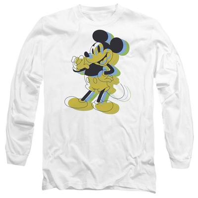 Disney Унисекс футболка для взрослых с триповым Микки Маусом