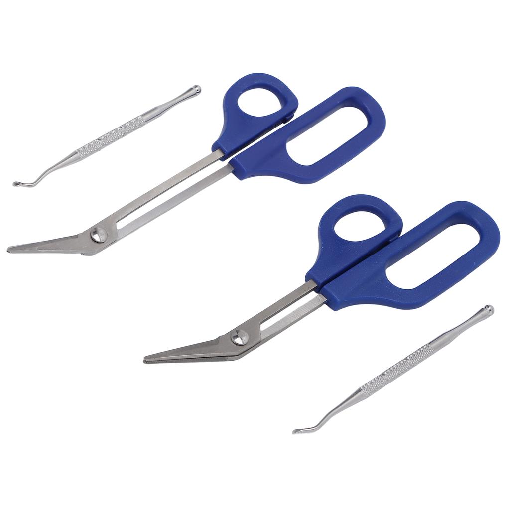 Ножницы для ногтей на ногах с длинной ручкой, эргономичные щипчики для ногтей на ногах, пилка для вросших ногтей на ногах для пожилых и беременных женщин 