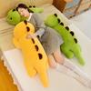 Dinosaur Plush Toy Doll Cute Bed To Sleep With Pinch Legs Long Throw Pillow Doll Rag Doll