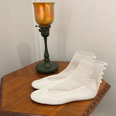 Модные Новые 2024 Роскошный Дизайн Женские Массивные Ботильоны на Платформе Летние Сетчатые Дышащие Легкие Короткие Крутые Ботинки Повседневные