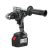 Аккумуляторная дрель-шуруповерт 21 В, максимальный крутящий момент 200 Нм, 20 + 3 положения, 0–2150 об/мин, переменная скорость, удар