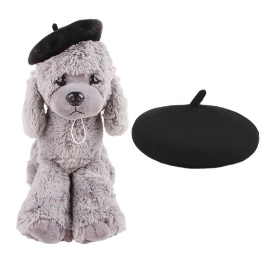 Yousheng Pet Hat Регулируемый милый берет с котом Удобный мягкий костюм для собаки Головные уборы Реквизит для фотосессии Домашние модные аксессуары