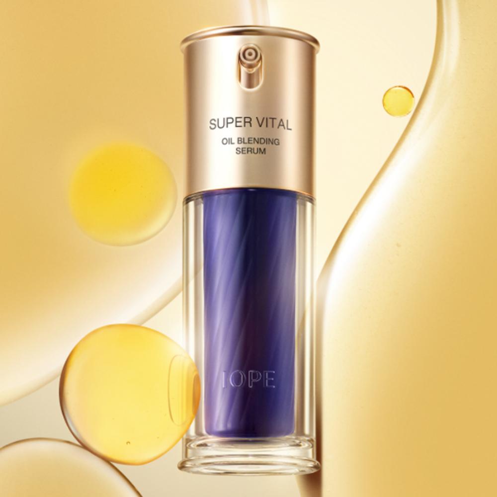 Iope НОВИНКА Сыворотка-смесь Super Vital Oil 6-го поколения 40 мл – Интенсивное питание, жизненная сила кожи, Корейская