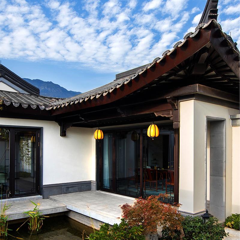 Подвесной светильник в стиле ретро для улицы, водонепроницаемый подвесной светильник Luminaria для балкона, жилого коридора, дорожки, наружная лампа в форме тыквы