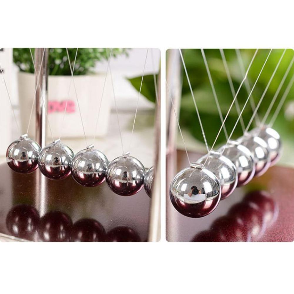 Newton's Cradle Physics Science Pendulum Educational Juguetes Kids Toys Children Metal Balance Ball Antistress Games Toy Desk