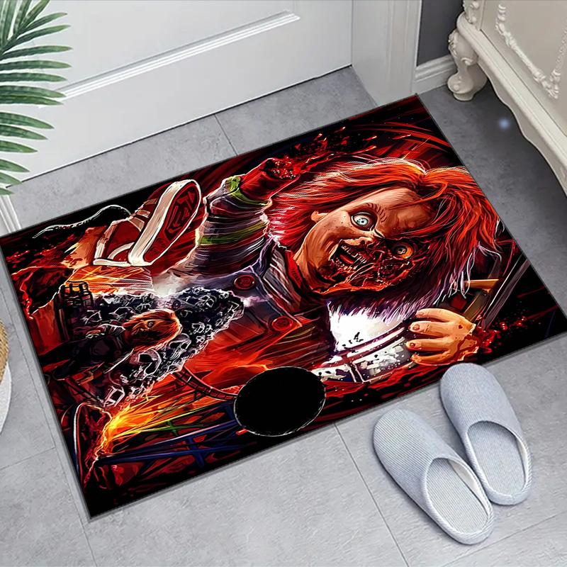 1pc Chucky1 Design Area Rug - Non-Slip, Soft & Cozy Floor Mat for Living Room, Bedroom, Office - Indoor/Outdoor Decorative Carpet