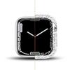 Diamond+Tempered Film Cover For Apple Watch Ultra 49mm 45mm 44mm 41mm 40mm 42mm 38mm Glass Protective Case For iWatch Series 9 8 7 6 5 SE Shell