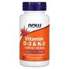 Vitamin D-3 & K-2, 120 Veggie Capsules