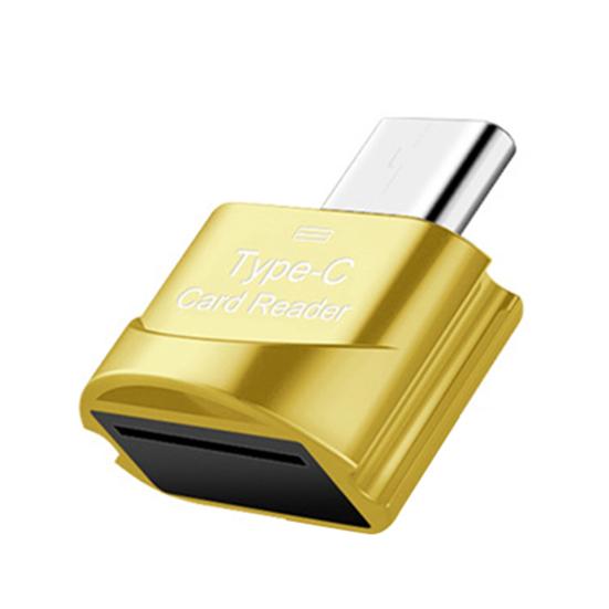 Устройство считывания карт Удобное мини-устройство для чтения карт из цинкового сплава с высокой скоростью для офиса