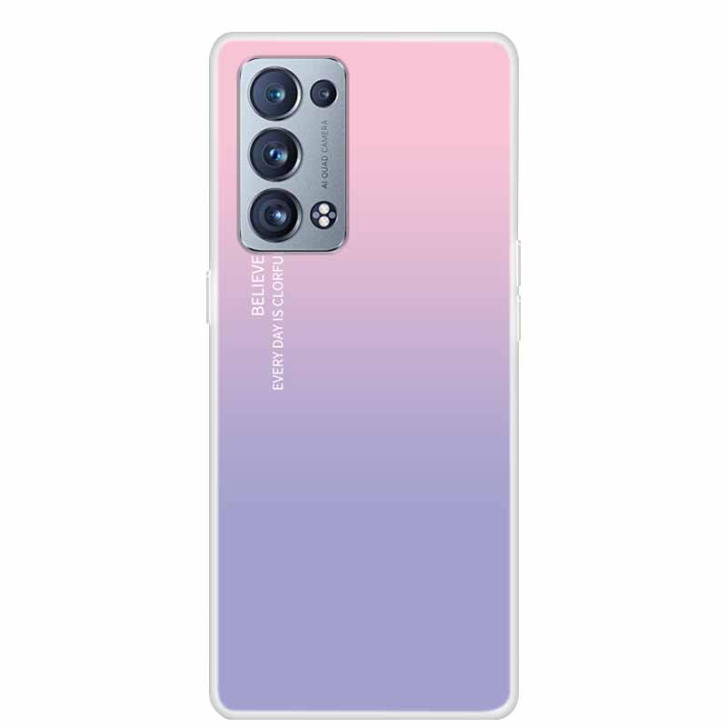 For OPPO Reno 6 Pro Plus 5G Case Reno6 Clear Marble Soft TPU Silicone Back Cover For OPPO Reno6 5G Phone Case Funda Bumper 6pro+