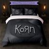 Korn Print 3Pcs Bedding Set Duvet Cover With Two Pillowcases Soft Bed Linen For Household Bedroom