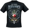 FIVE FINGER DEATH PUNCH CD ЛОГО ЧЕРЕП КРЫЛО ЩИТ Официальная РУБАШКА LRG новая