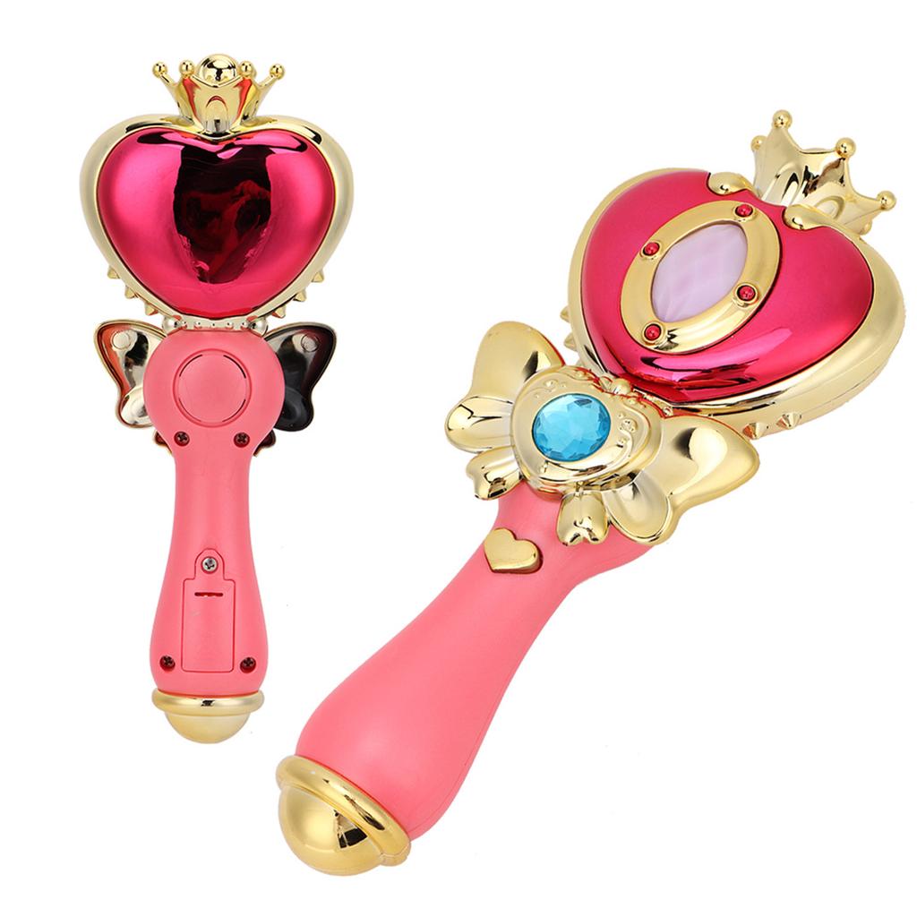 Детская мультяшная волшебная палочка с музыкой, светящаяся палочка, детская игрушечная игра