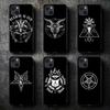 Pentagram 666 Demonic Satanic Phone Case For Iphone 11 12 Mini 13 14 Pro Xs Max X 8 7 6s Plus Se Xr Shell
