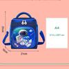 Children's Cartoon Insulated Lunch Bag Portable Kids Handbag Style Breathable Beach Picnic Meal Bag for Primary School Students