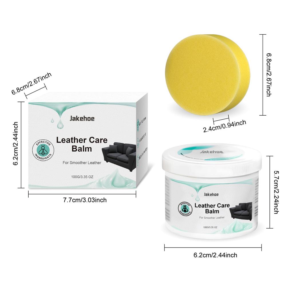 Car Leather Cleaning Cream Seat Maintenance Care Oil Leather Restoration Mink Oil Cream Leather Sofa Car Interior Polishing