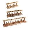 Wood Test Tube Holder 22mm Test Tube Display Stand Wood Test Tube Rack For Centrifuge Tube Dropper Pipettes Test Tube