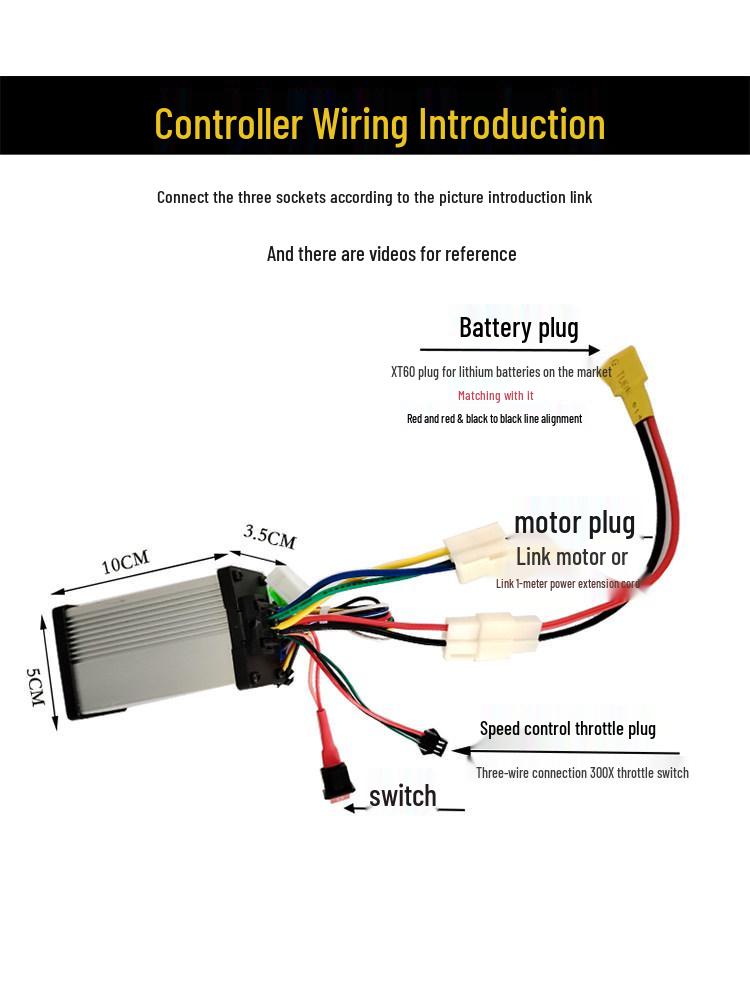 Электрический комплект для модификации горного велосипеда Bai Zi Fu с мотором, сцеплением и контроллером