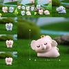 Decorative Cartoon Elephant Micro Landscape Resin Ornaments Handicrafts Desktop