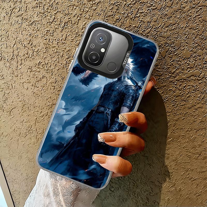 Ударопрочный чехол для телефона F-Final F-Fantasy Anime для Xiaomi Poco X7 X6 X5 X3 Pro F7 Ultra M8 Redmi 15C 15 14C 13C 12C 10C 13 12 10