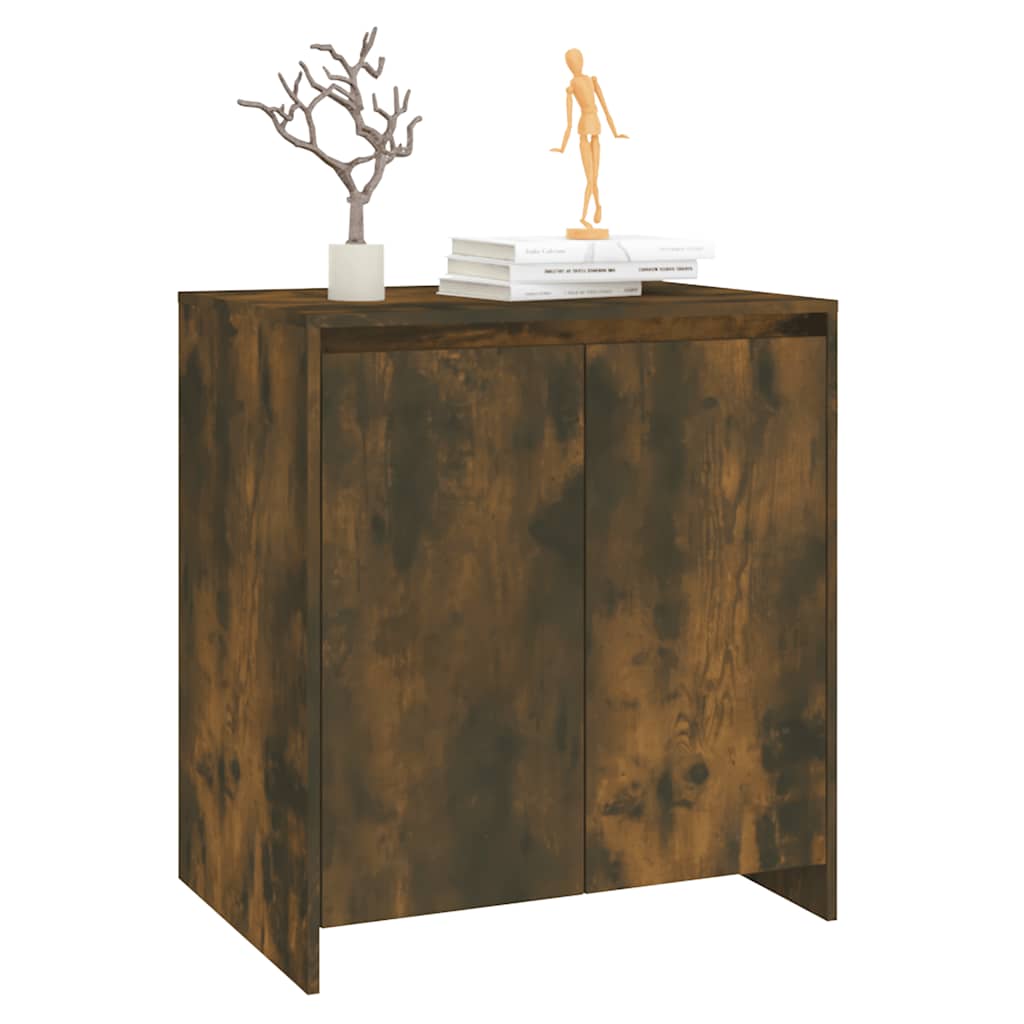 Vidaxl Szafka, Przydymiony Dąb, 70X41X75 Cm, Materiał Drewnopochodny