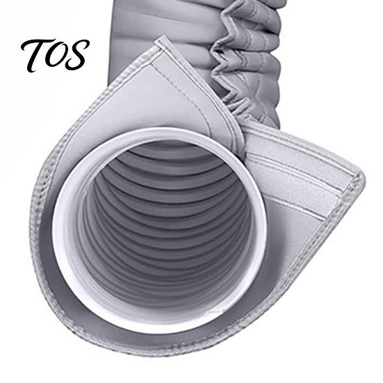 Air Conditioner Hose Insulation Cover 2Pcs Conditioning Exhaust with 6 Straps, Reduce Heat & Insulated Ac Sleeve Improve Cooling Efficiency,