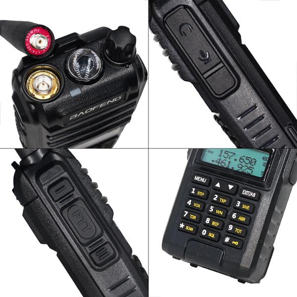 1PC Baofeng BF-A58s Walkie Talkie Tri-Band Radio Waterproof 10W High Power 3500mAh Amateur Handheld Ham Two Way Radio Upgrade Transceiver
