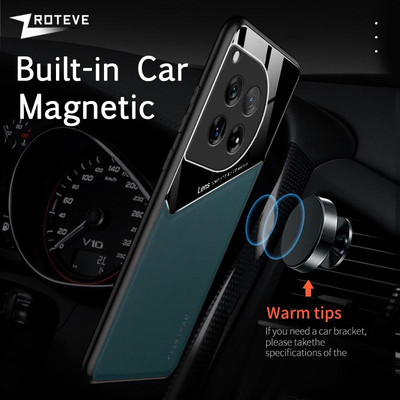 Для OnePlus12 чехол Zroteve PU кожаный автомобильный магнитный жесткий чехол для ПК для OnePlus 11 11R One Plus 12 12R OnePlus12R чехлы для телефонов
