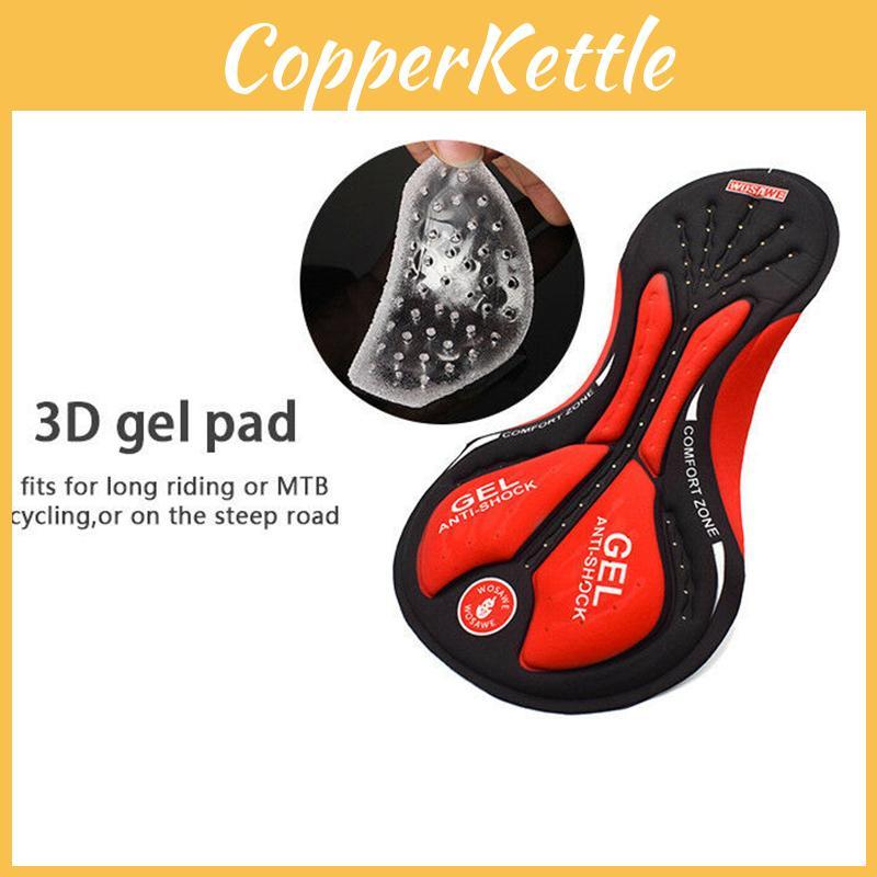 Мужское велосипедное термобелье премиум-класса с гелевой 3D-подкладкой из высокоэластичной сетчатой ткани