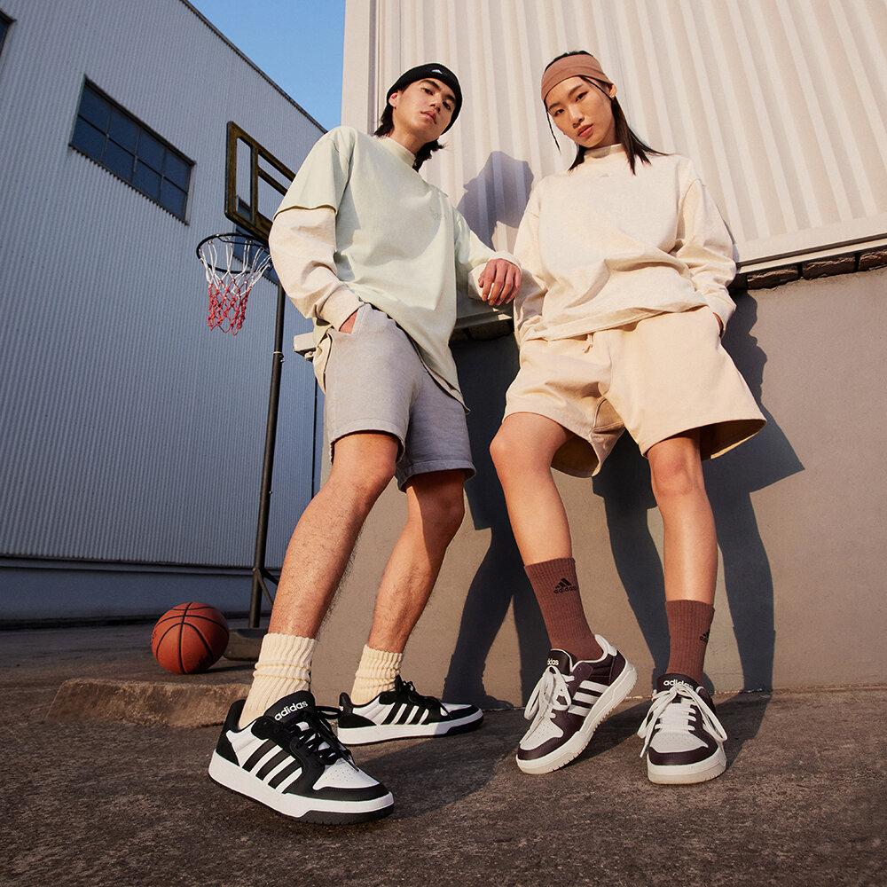 adidas Засада 'Белый Черный'