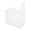 Clear Eyelash Storage Box Makeup Organizer 5 Layers Grafting Eyelashes Glue Pallet Holders