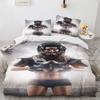 3Pcs Bedding Set Rugby American Football Printed Cozy Soft Duvet Cover King Queen Twin Size Birthday Gift For Boys Bedroom Decor