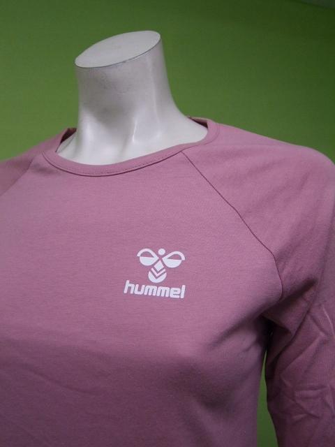 Y1263 HUMMEL LOGO T-SHIRT 3/4 WOMEN'S S